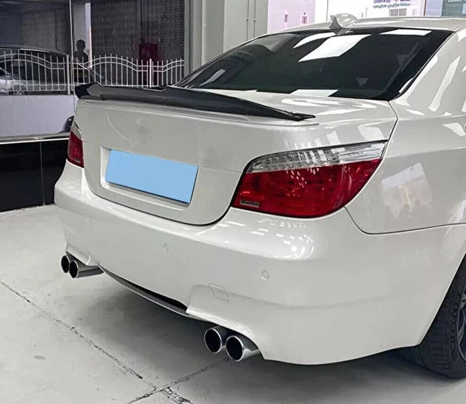 PSM Style Carbon Fiber Trunk Spoiler - BMW E60 5 Series