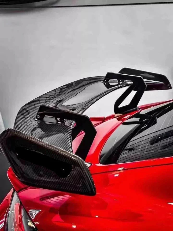 GT4RS Style Carbon Fiber Rear Spoiler Wing - Porsche 718 (981 & 987) Boxster / Cayman