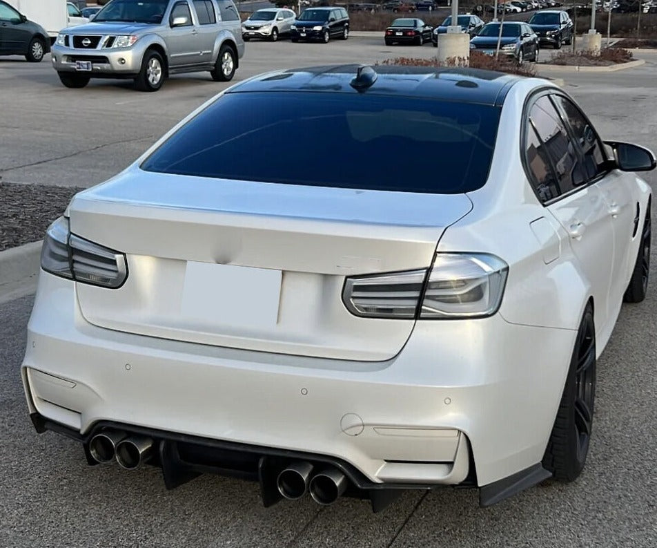PSM Style Gloss Black Сarbon Fiber Rear Diffuser - BMW F80/F82 & F83