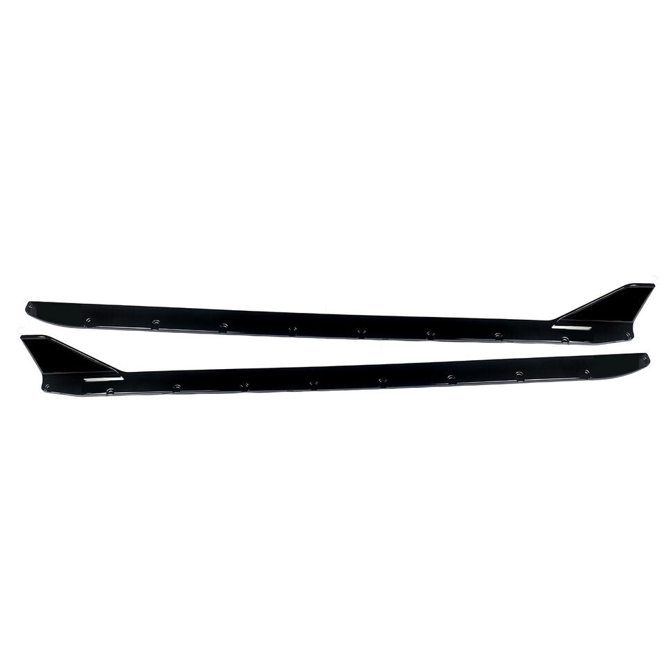MP Style Gloss Black Side Skirt - BMW G8X