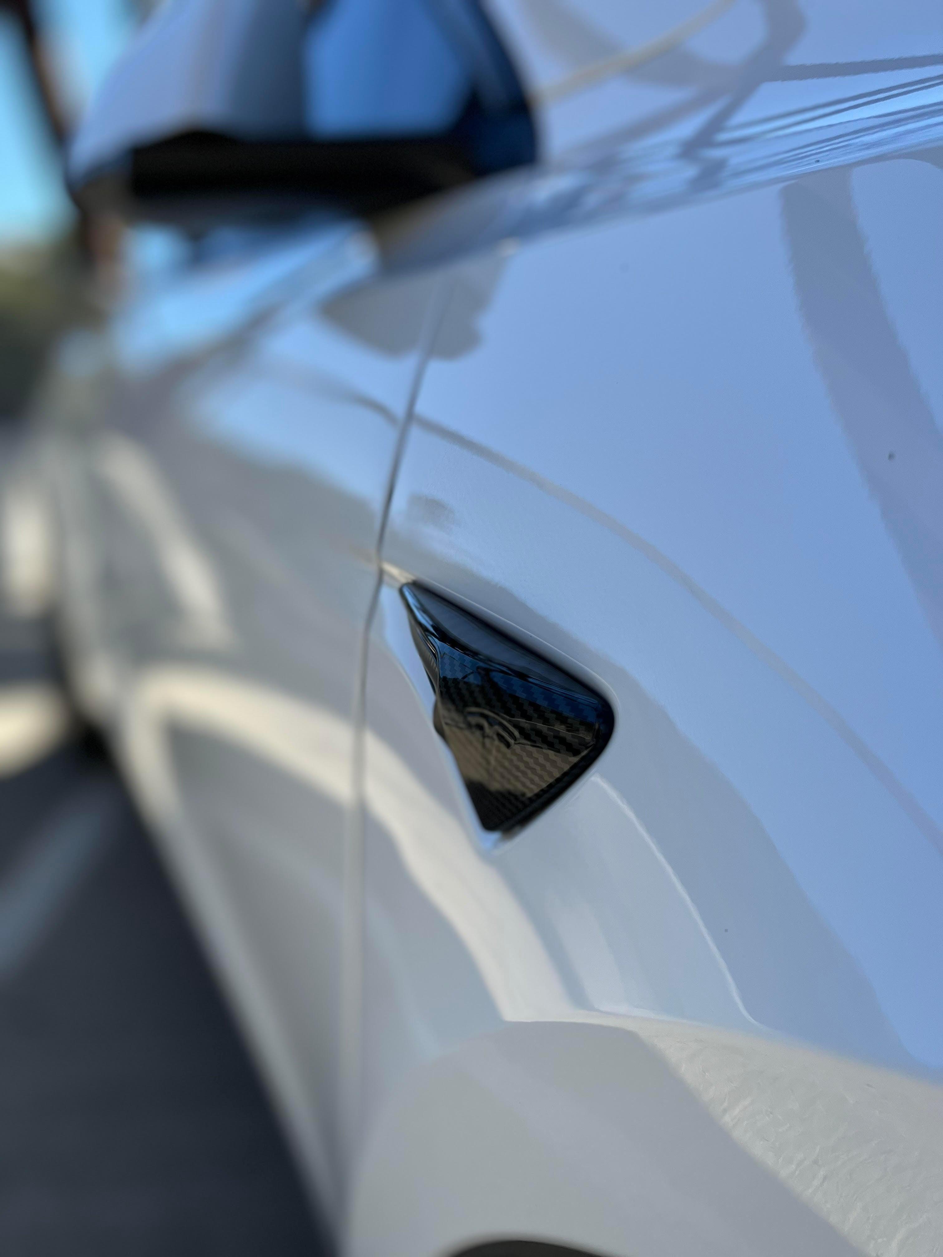 Tesla Model 3/Y Carbon Fiber Camera Cover