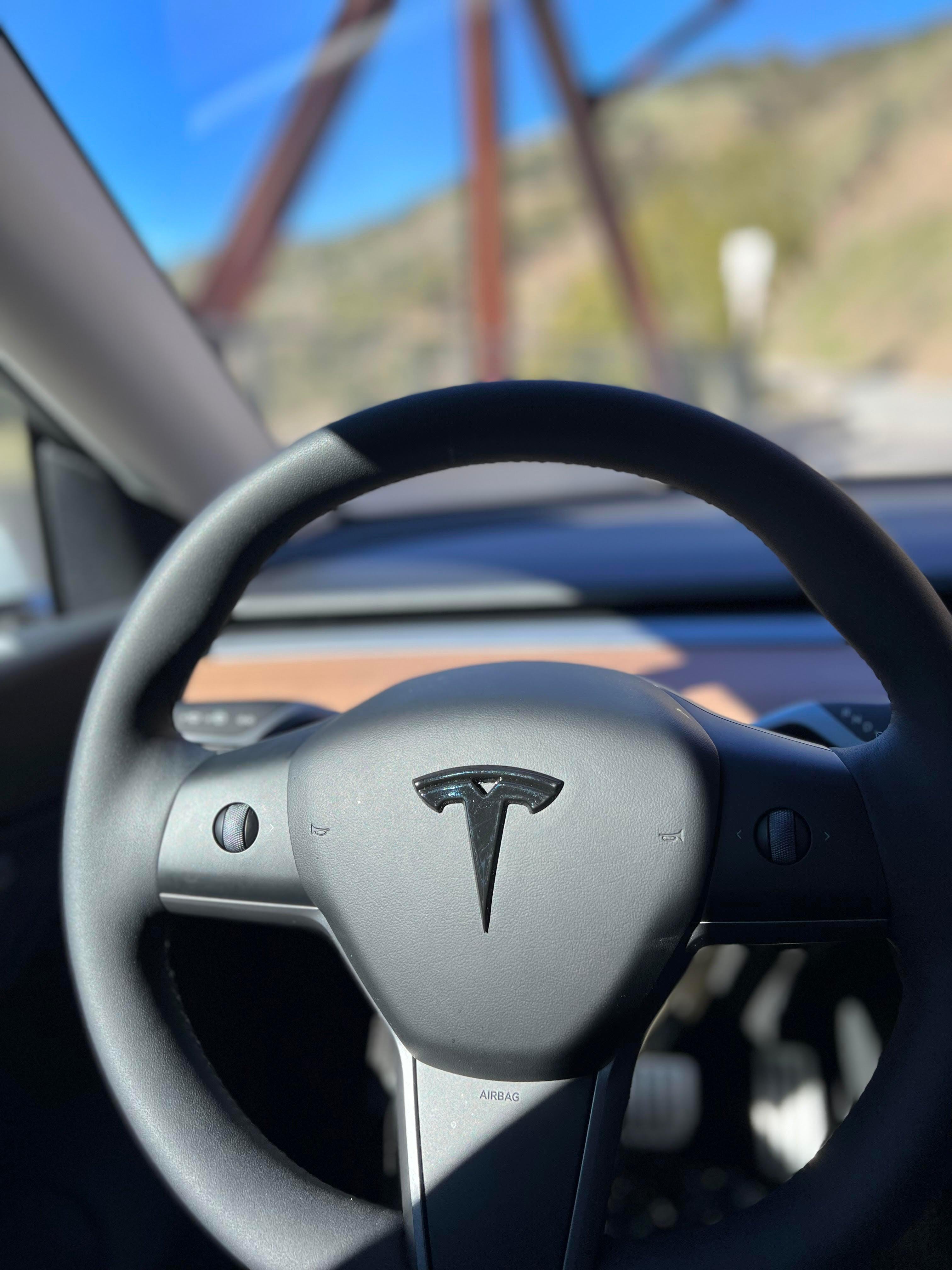 Tesla Model 3/Y Steering Wheel Badge