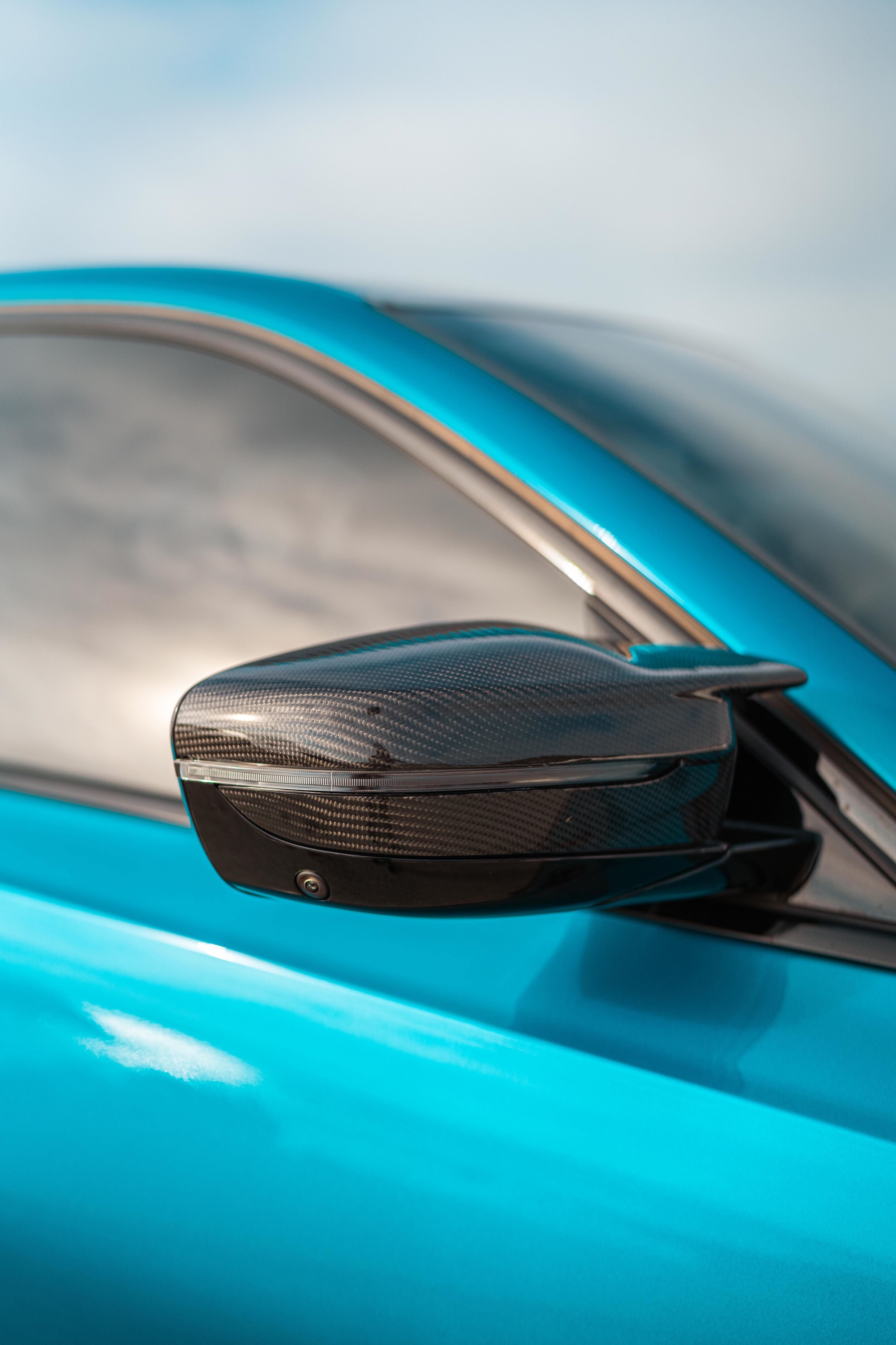 BMW G80 M3/G82/G83 M4 Carbon Fiber Mirror Caps Replacement