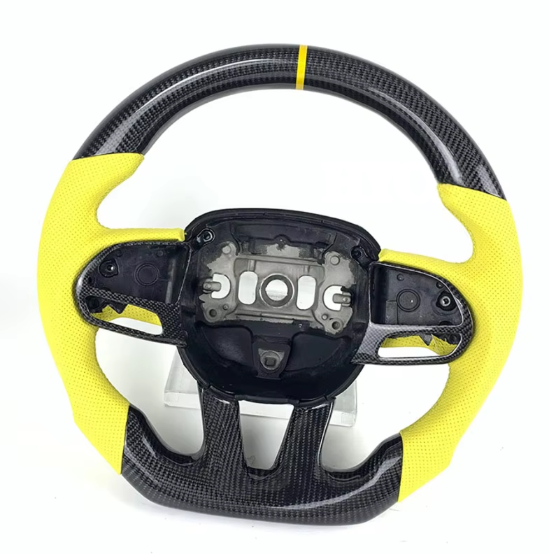 Carbon Fiber Steering Wheel - Dodge Challenger (2015-2023)