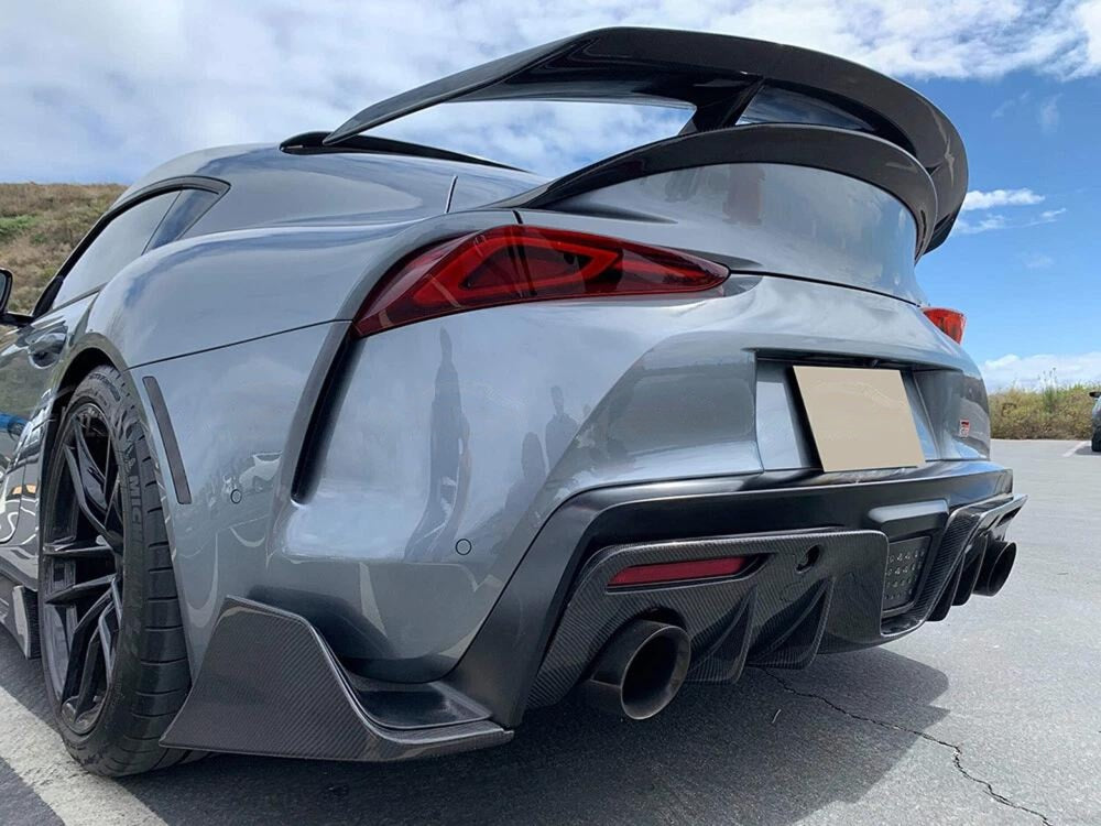 Carbon Fiber Rear Trunk Lip Spoiler GT Wing – Toyota GR Supra A90 A91 MK5 (2019+)